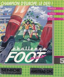 Box cover for Challenge Foot on the Amstrad CPC.