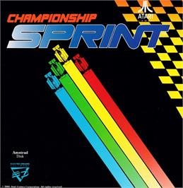Box cover for Championship Sprint on the Amstrad CPC.