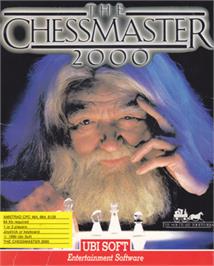 Box cover for Chessmaster 2000 on the Amstrad CPC.