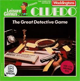 Box cover for Cluedo on the Amstrad CPC.