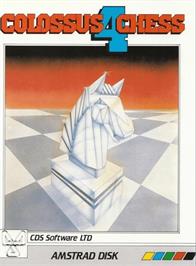 Box cover for Colossus 4 Chess on the Amstrad CPC.