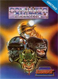 Box cover for Comando Quatro on the Amstrad CPC.