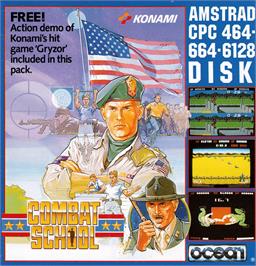Box cover for Combat School on the Amstrad CPC.