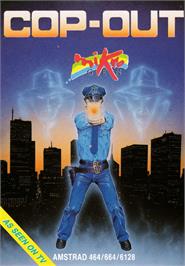 Box cover for Cop-Out on the Amstrad CPC.