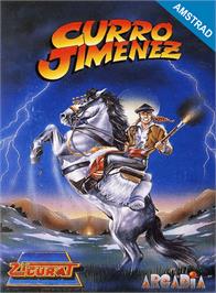 Box cover for Curro Jimenez on the Amstrad CPC.