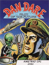 Box cover for Dan Dare: Pilot of the Future on the Amstrad CPC.