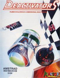 Box cover for Deactivators on the Amstrad CPC.