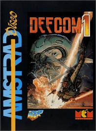 Box cover for Defcom 1 on the Amstrad CPC.