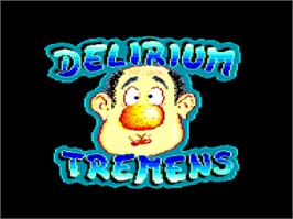 Box cover for Delirium Tremens on the Amstrad CPC.