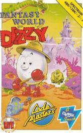 Box cover for Dizzy 3 - Fantasy World Dizzy on the Amstrad CPC.