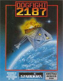 Box cover for Dogfight 2187 on the Amstrad CPC.