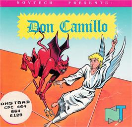 Box cover for Dom Camillo on the Amstrad CPC.