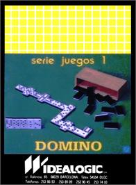 Box cover for Domino on the Amstrad CPC.