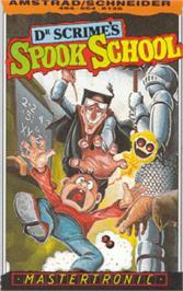 Box cover for Dr. Scrime's Spook School on the Amstrad CPC.