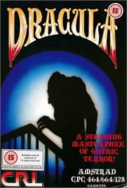 Box cover for Dracula on the Amstrad CPC.