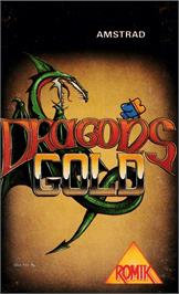 Box cover for Dragon's Gold on the Amstrad CPC.