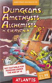 Box cover for Dungeons, Amethysts, Alchemists 'n' Everythin' on the Amstrad CPC.