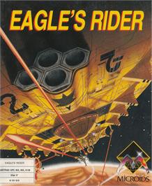 Box cover for Eagle's Rider on the Amstrad CPC.