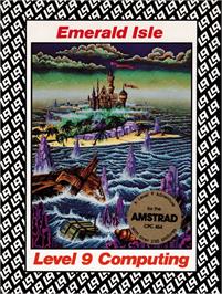 Box cover for Emerald Isle on the Amstrad CPC.