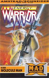 Box cover for Energy Warrior on the Amstrad CPC.