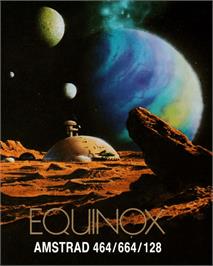 Box cover for Equinox on the Amstrad CPC.