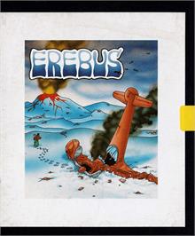 Box cover for Erebus on the Amstrad CPC.