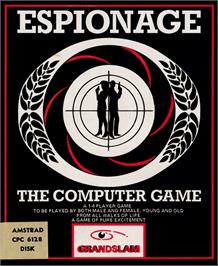 Box cover for Espionage on the Amstrad CPC.