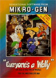 Box cover for Everyone's A Wally on the Amstrad CPC.