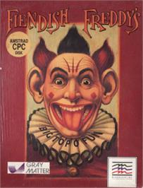 Box cover for Fiendish Freddy's Big Top O' Fun on the Amstrad CPC.