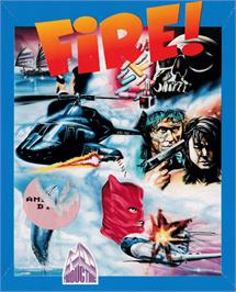 Box cover for Fire! on the Amstrad CPC.