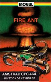 Box cover for Fire Ant on the Amstrad CPC.