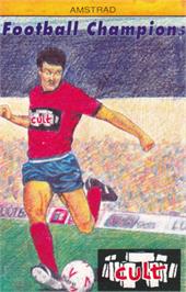 Box cover for Football Champions on the Amstrad CPC.
