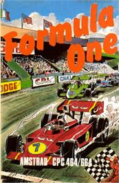 Box cover for Formula One on the Amstrad CPC.