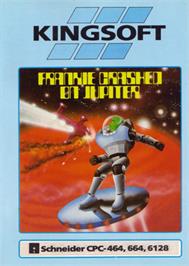 Box cover for Frankie Crashed On Jupiter on the Amstrad CPC.