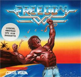 Box cover for Freedom: Rebels in the Darkness on the Amstrad CPC.