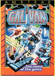 Box cover for Galivan on the Amstrad CPC.