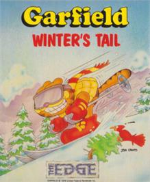 Box cover for Garfield: Winter's Tail on the Amstrad CPC.