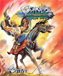 Box cover for Genghis Khan on the Amstrad CPC.