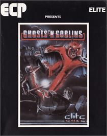 Box cover for Ghosts'n Goblins on the Amstrad CPC.