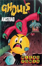 Box cover for Ghouls on the Amstrad CPC.