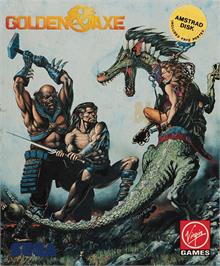 Box cover for Golden Axe on the Amstrad CPC.