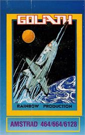 Box cover for Goliath on the Amstrad CPC.