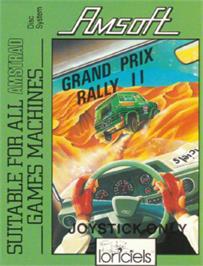 Box cover for Grand Prix Rally II on the Amstrad CPC.