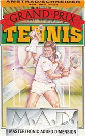Box cover for Grand Prix Tennis on the Amstrad CPC.
