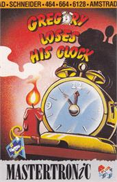 Box cover for Gregory Loses His Clock on the Amstrad CPC.