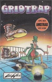 Box cover for Grid Trap on the Amstrad CPC.
