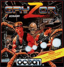 Box cover for Gryzor on the Amstrad CPC.