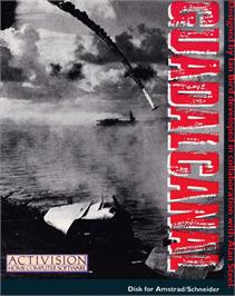 Box cover for Guadalcanal on the Amstrad CPC.