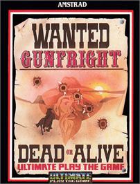 Box cover for Gunfright on the Amstrad CPC.