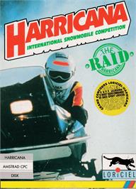 Box cover for Harricana - International Snowmobile Race on the Amstrad CPC.